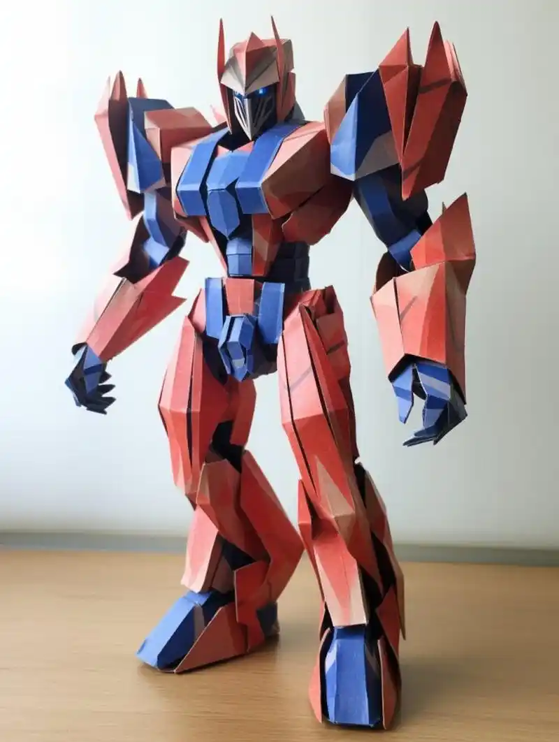 折纸变形金刚,你喜欢哪个?