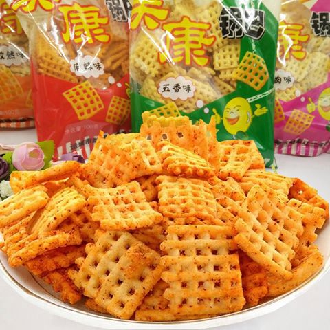 【4包/8包/20包*85克】美康大米锅巴多口味休闲膨化零食整箱包邮