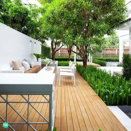 一楼带小院装修,一楼10平米小院设计(种菜养花吃饭赏景)