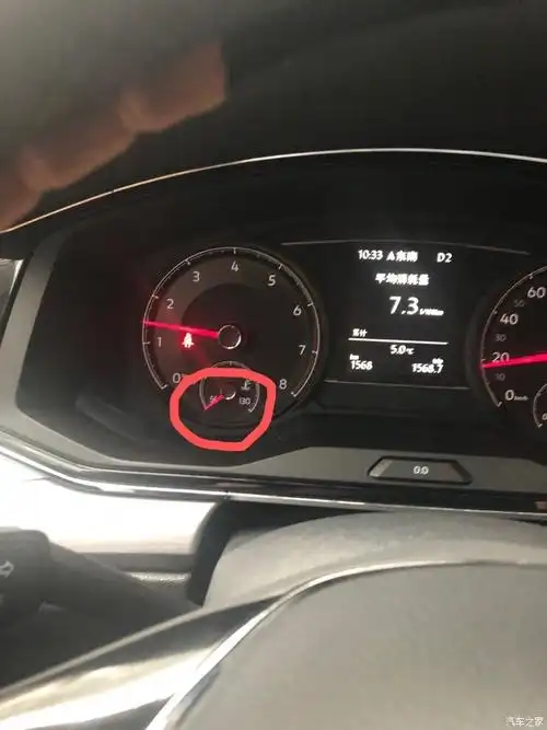 【图】凌渡早上刚起动,这个水温表正常吗?_凌渡论坛_汽车之家论坛