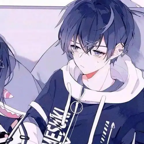 情侣头像 相关标签 动漫图片可爱壁纸二次元动漫情头一对两张一人一半