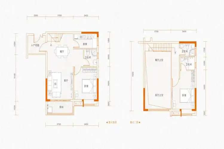 广园东东方名都1室2厅1卫1厨户型报告