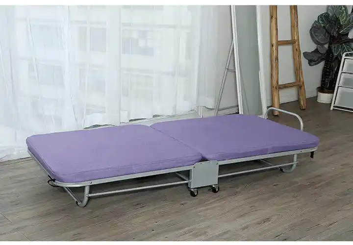 折叠床单人午休床双人便携办公室午睡床医院陪护床简易床酒店加床