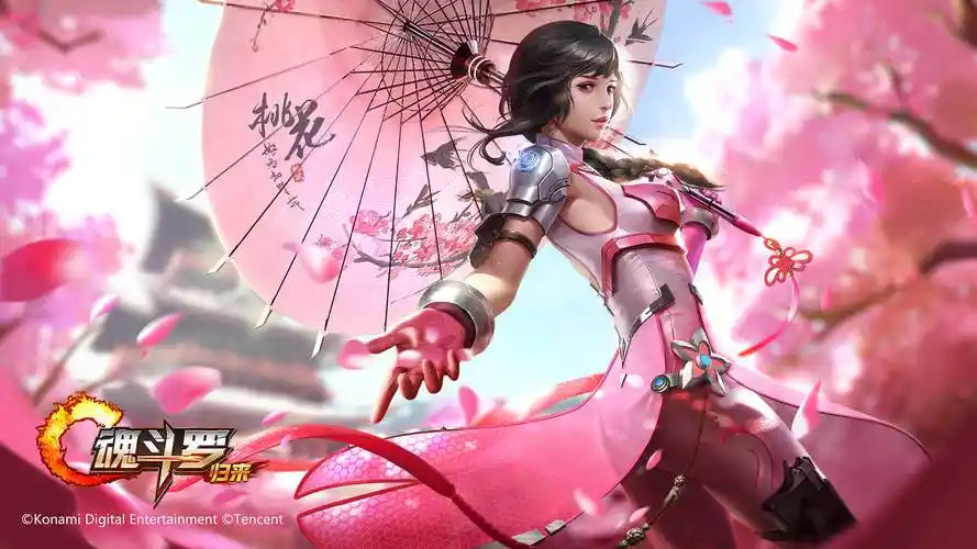 《魂斗罗:归来》游戏美女桌面壁纸