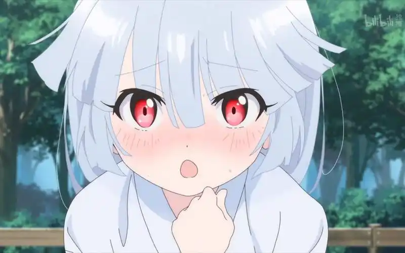 动漫中超萌的白毛妹子们