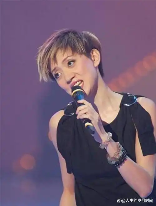 在备受瞩目的电影《胭脂扣》中,梅艳芳以短发出现在片场,给人一种耳目