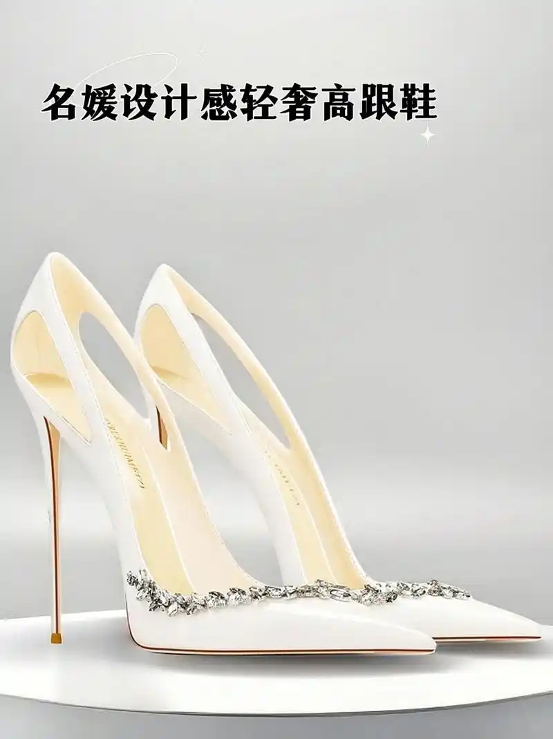 90气质名媛必备高跟鞋!漆