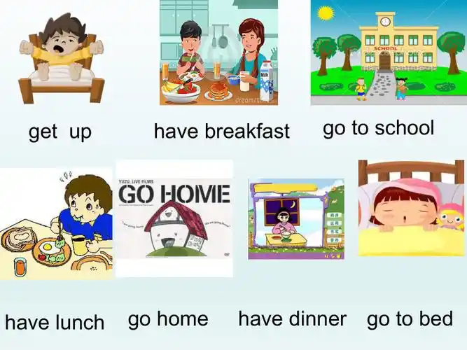 module7unit1myfathergoestoworkat8oclockeverymorning课件共28张ppt