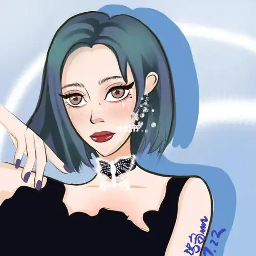 今天画个kiki许佳琪