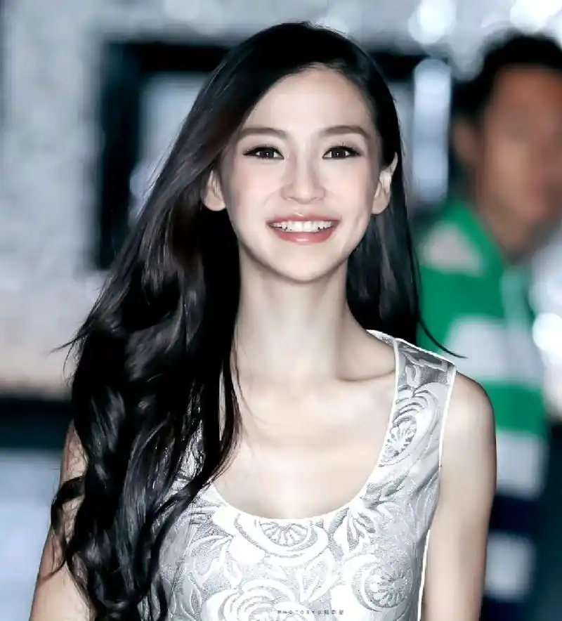 这是杨颖什么时期的照片?笑得好开心!