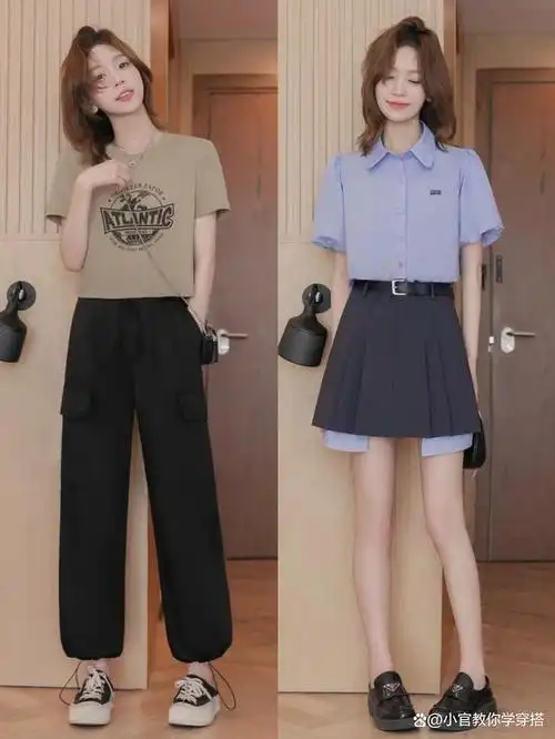 穿衣搭配——夏季小个子女生穿搭显瘦显高技巧!