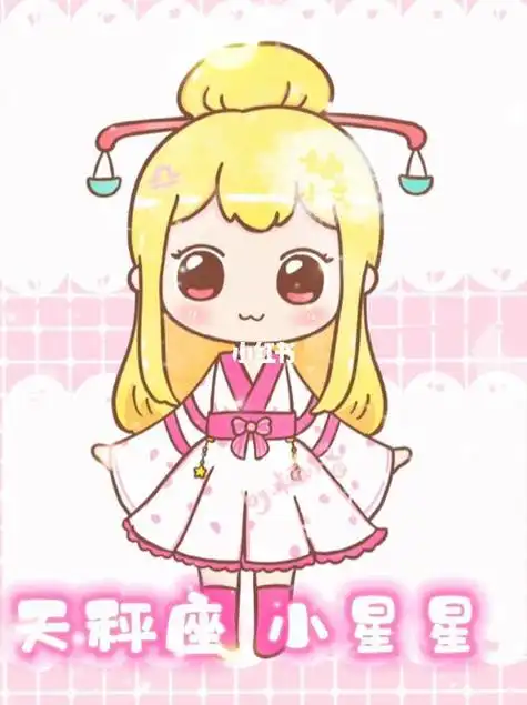 画处女座的简笔画q版十二星座萌图简笔画处女座动漫人物简笔画未收录