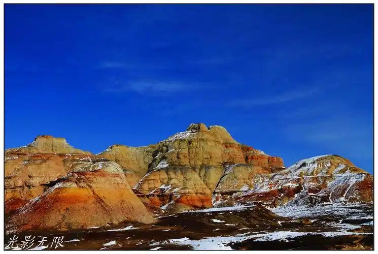 美丽新疆 冬季《五彩城》