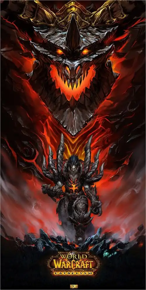 即将直面的传说魔兽世界死亡之翼原画全集