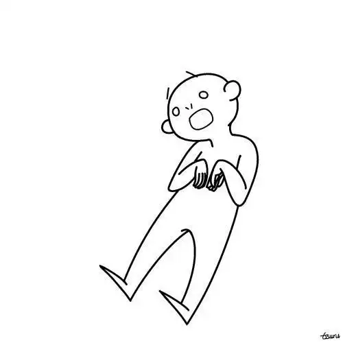 贱贱小人简笔画