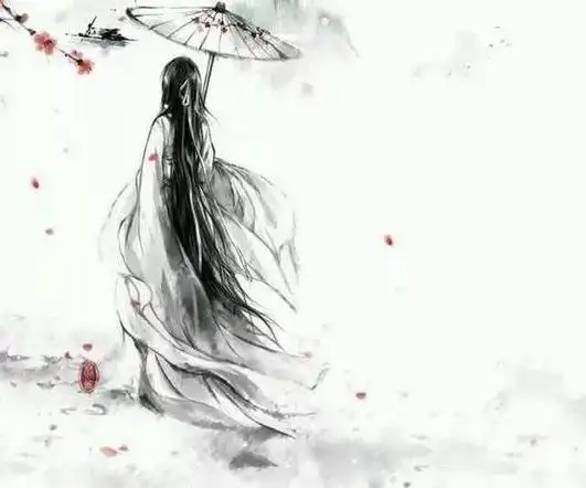 请问谁有类似这种古风的女子背影图要高清的我当头像.谢谢