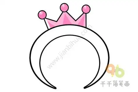 发夹发卡发箍简笔画图片大全 简单又漂亮发夹发卡发箍简笔画图片大全