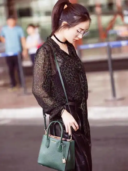 杨幂同款mk mercer手提单肩斜挎包大号