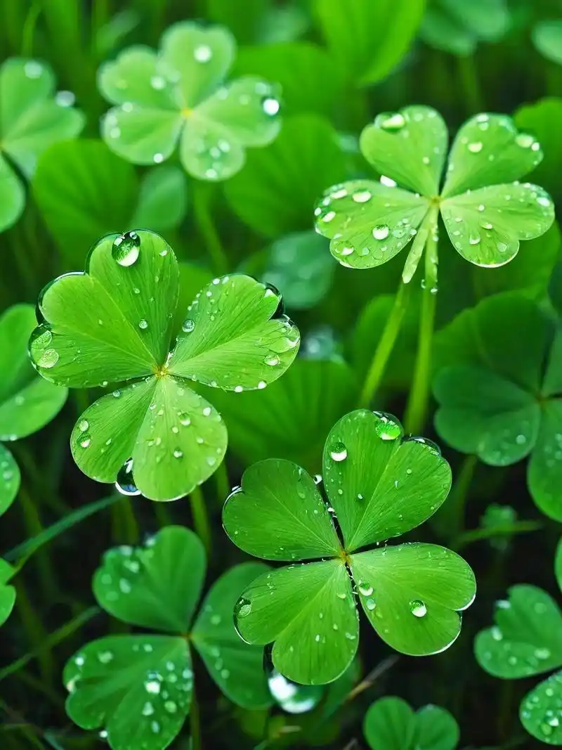 这款四叶草项链双面设计,闪闪发亮,幸运又美丽.