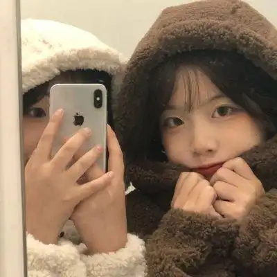 好看闺蜜头像2个人从未设防的好闺蜜