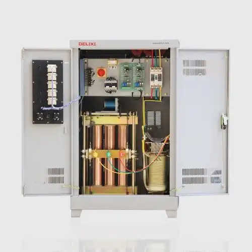 德力西高精度稳压器45000w 三相电源交流380v sjw