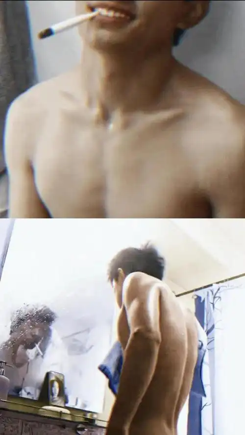 易烊千玺腹肌让我心脏暴击##郁金香哪有易烊千玺的浴巾香