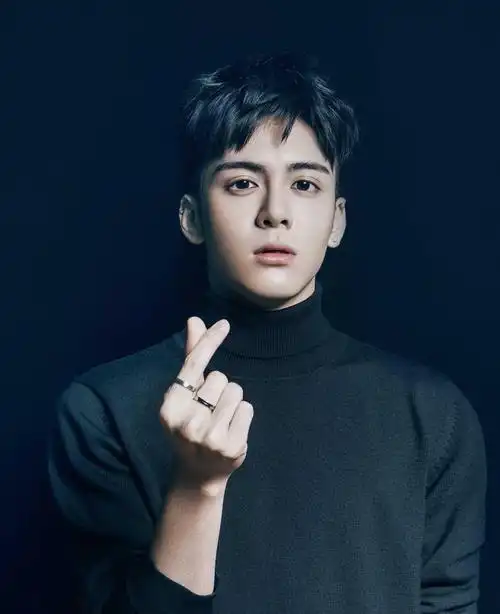 曾舜晞,高鼻梁,大眼睛,典型的流量派帅哥.