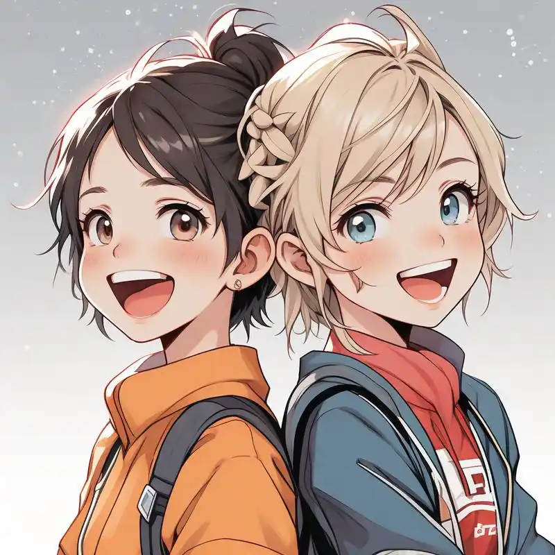 姐弟头像|一萌一酷90太酷啦99 谁能拒绝这么可爱的姐弟头像呢99