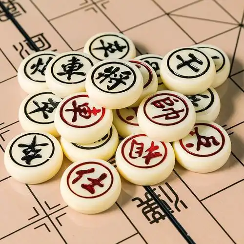 闪电客象棋小学生儿童磁铁磁力磁性磁吸中国橡棋子便携式像棋带棋盘