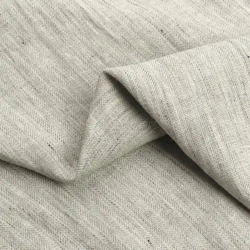 厂家直供天丝苎麻休闲面料西服面料