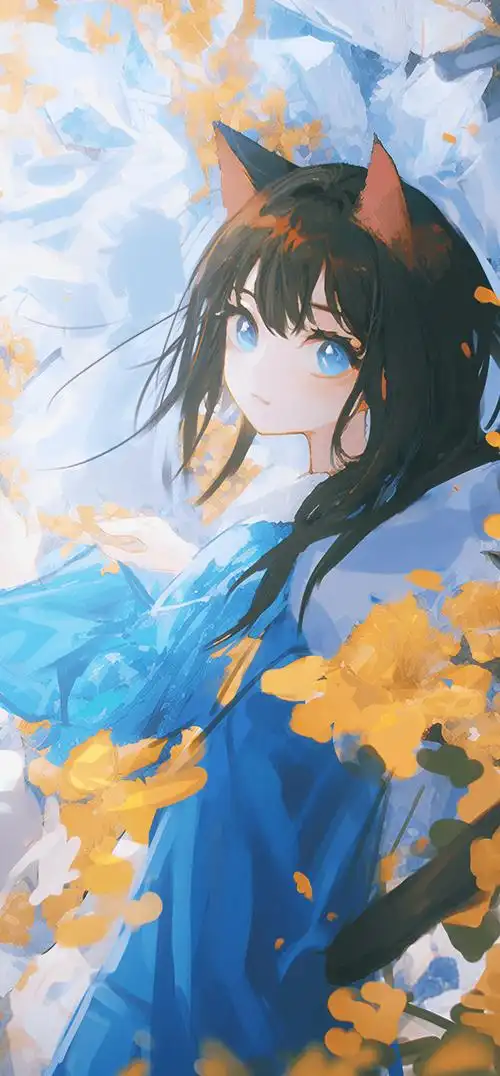 软萌又可爱79 - 猫耳女子壁纸特辑 -_角色_不知道_带回家