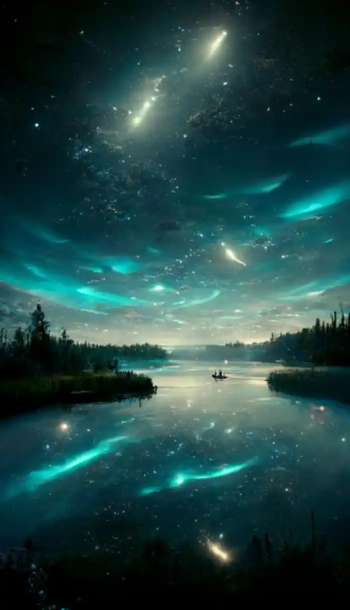 真的很浪漫哇,唯美星空壁纸