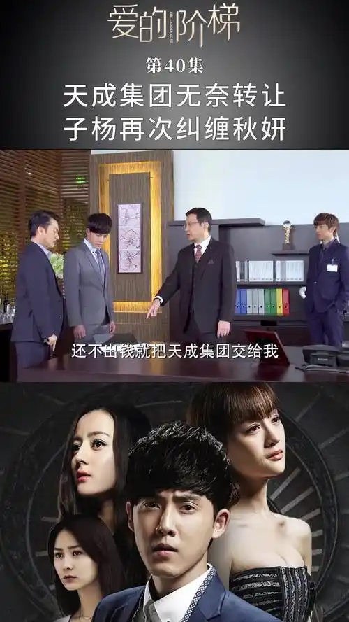 爱的阶梯第四十集天成集团无奈转让子杨再次纠缠秋妍
