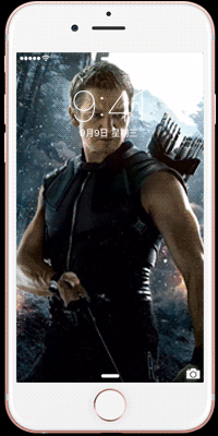 漫威 超级英雄 livephoto 锁屏 动态 iphone 壁纸 鹰眼