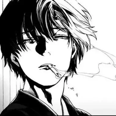 黑暗系男生动漫头像黑白沉默的存在都很无奈黑白头像