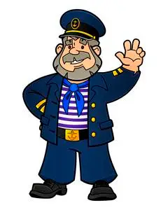 卡通老水手图片