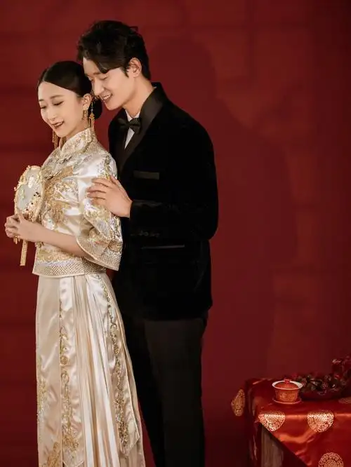 秀合中国风婚纱照