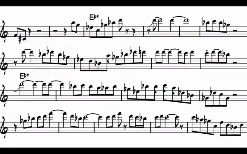 爵士音阶练习john coltrane - patterns (jazz-sax com .