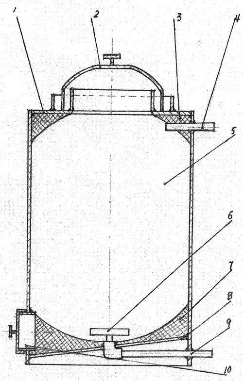 小型农户日常燃用的上吸式生物质燃气气化炉