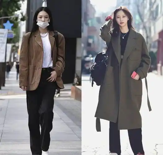 原创首尔街拍合集韩国欧尼们的时尚穿搭给你出街满分灵感
