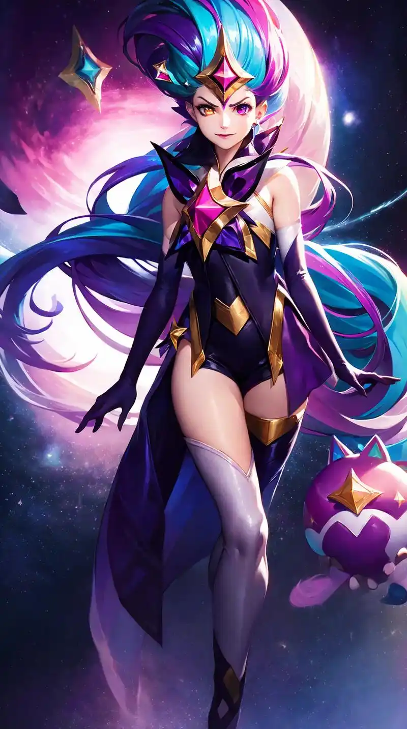 ai-星之守护·佐伊.佐伊也可以哟,哼,黄毛#英雄联盟佐伊  - 抖音