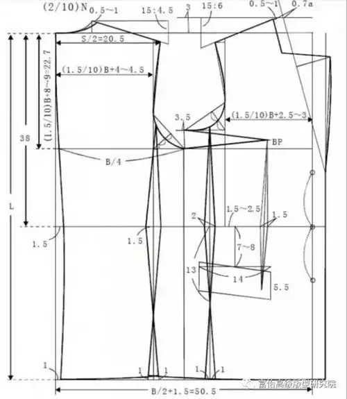 休闲女西装直裁法-e论圈-e订单-服装订单交易平台