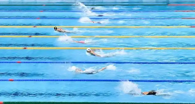 当日,第十四届全运会游泳项目女子200米蝶泳半决赛在西安奥体中心游泳