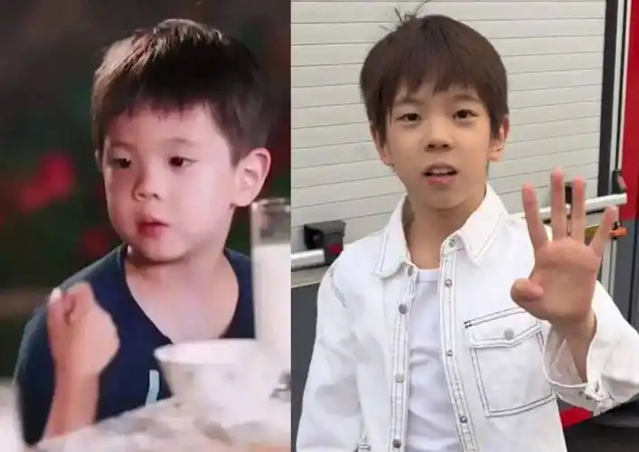 杜江儿子嗯哼近况引人担忧,被调侃长得像胡一统,还被质疑患了病