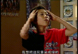 我想把这玩意染成绿的我爱我家刘星表情包刘星我爱我家影视表情表情