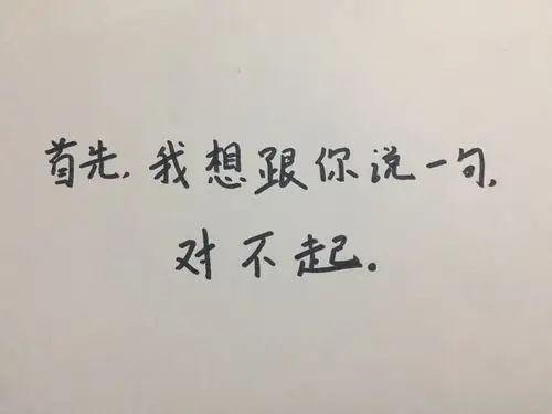 所以我也不敢问你会不会原谅我. 阿呆大人, 对不起,我错了.