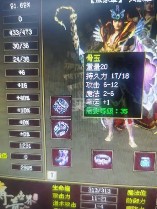 传奇世界-装备-[骨玉]骨玉