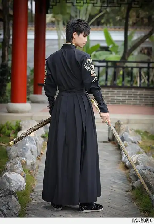 汉服男古装复古风套装男古装仙气汉服男秋季侠客书生剑客唐朝仙气古风