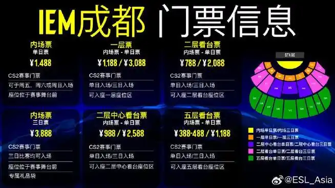 iem成都门票信息及座位图