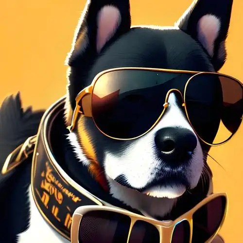 狗狗戴墨镜酷帅头像
